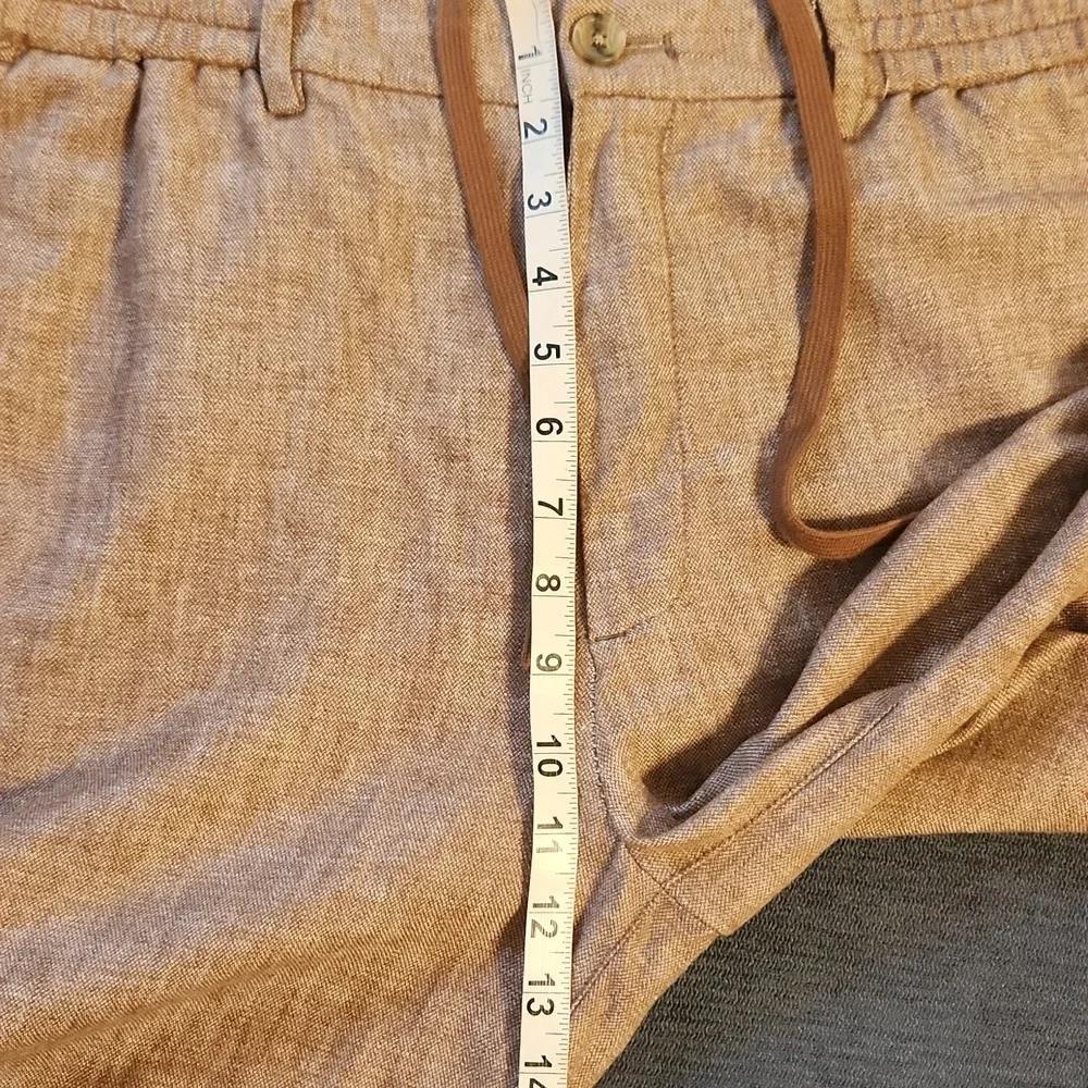 Banana Republic Factory Mason Athletic Tapered Tan Chinos sz 33/32